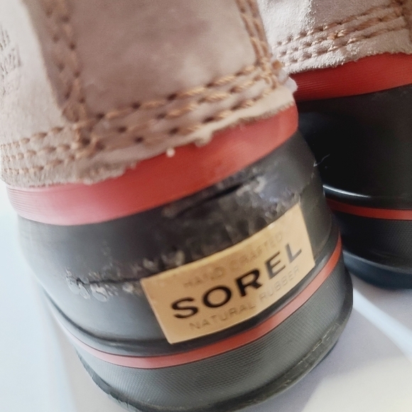 Sorel Joan of Arctic Waterproof Faux Fur Brown Lace Up Tall Boots size 8 - Picture 13 of 16